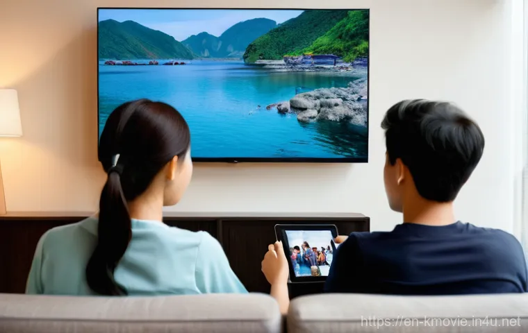 한국 영화 해외 개봉작 소개 - **Prompt:** A visionary Korean film director in their late 30s, professionally dressed in stylish, m...